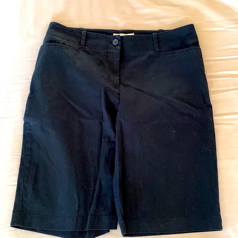 Talbots Shorts womens size 8 Black